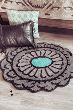 Load image into Gallery viewer, Turquoise Concho Rug
