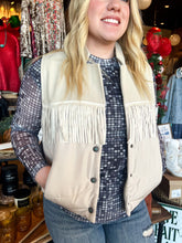 Load image into Gallery viewer, Y’all Fly Puffer Vest (Charlaise)
