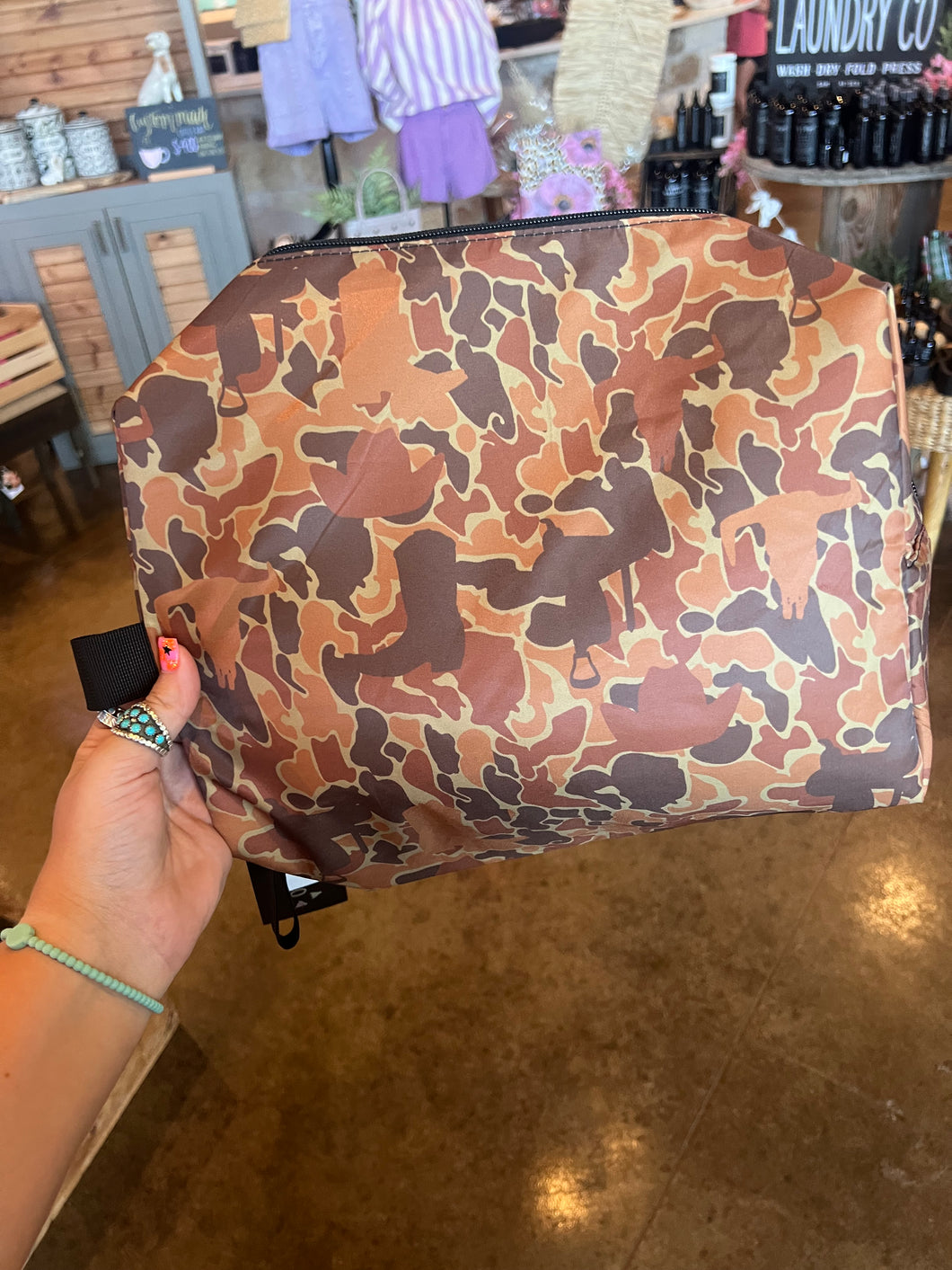 Western Camo Travel Bag