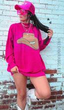 Load image into Gallery viewer, Pinky Haw reversible sweater ( Has bling )
