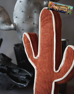 RUST Lone Cactus Pillow