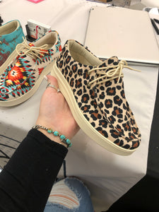 Lydia Leopard Sneakers