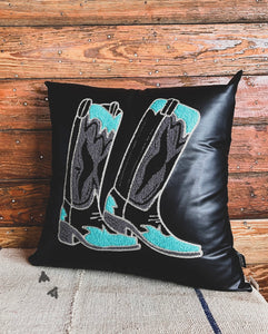 Show Steppin Boot Pillow