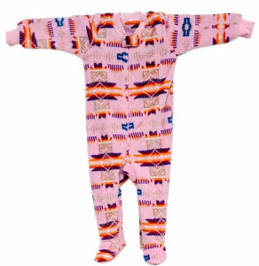 Pink  Fleece Aztec Sleeper