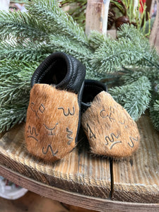 Brand Cowhide Leather Mocs